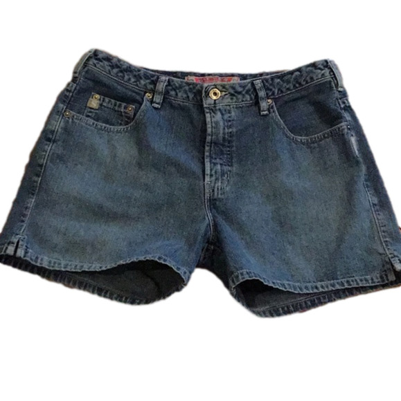 Silver Jeans Pants - Silver denim blue jean shorts. Women’s size 33